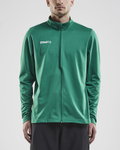 Craft Sport-Trainingsjacke Squad - ohne Seitentaschen, bequeme und funktionell - grün Herren